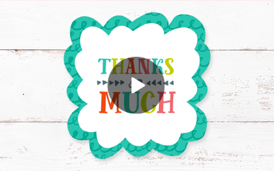 Thanks So Much Postcard